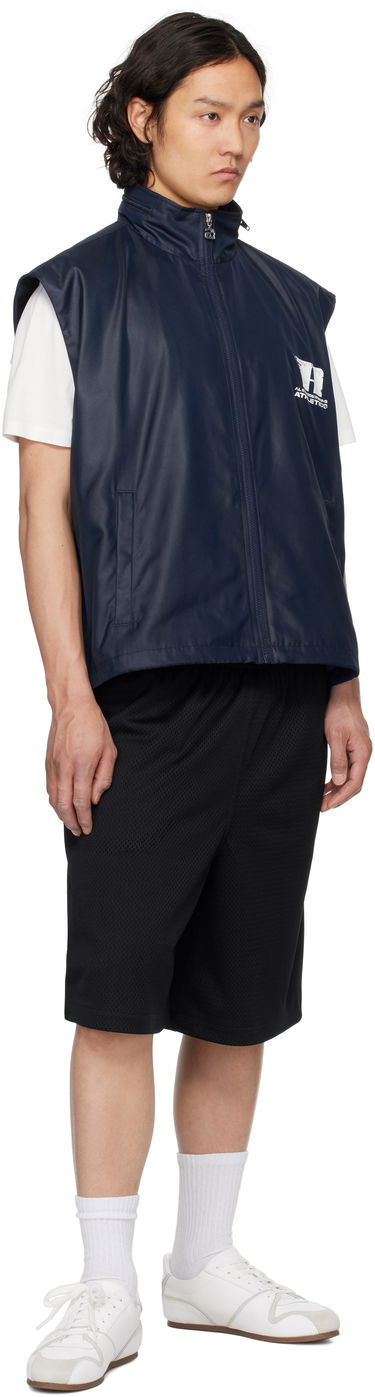Telovnik Alexander Wang Alexander Wang Oversize Canvas Vest Mornarica | UWC2252057, 4