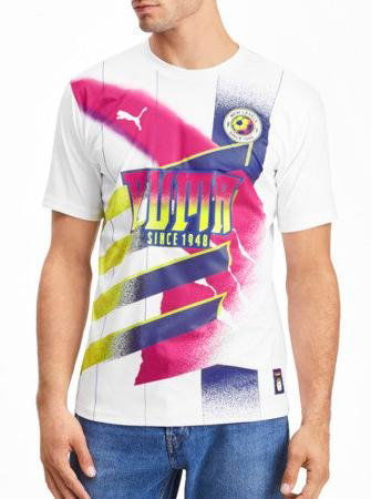 Majica Puma Puma Retro Graphic Tee Bela | 656504-01