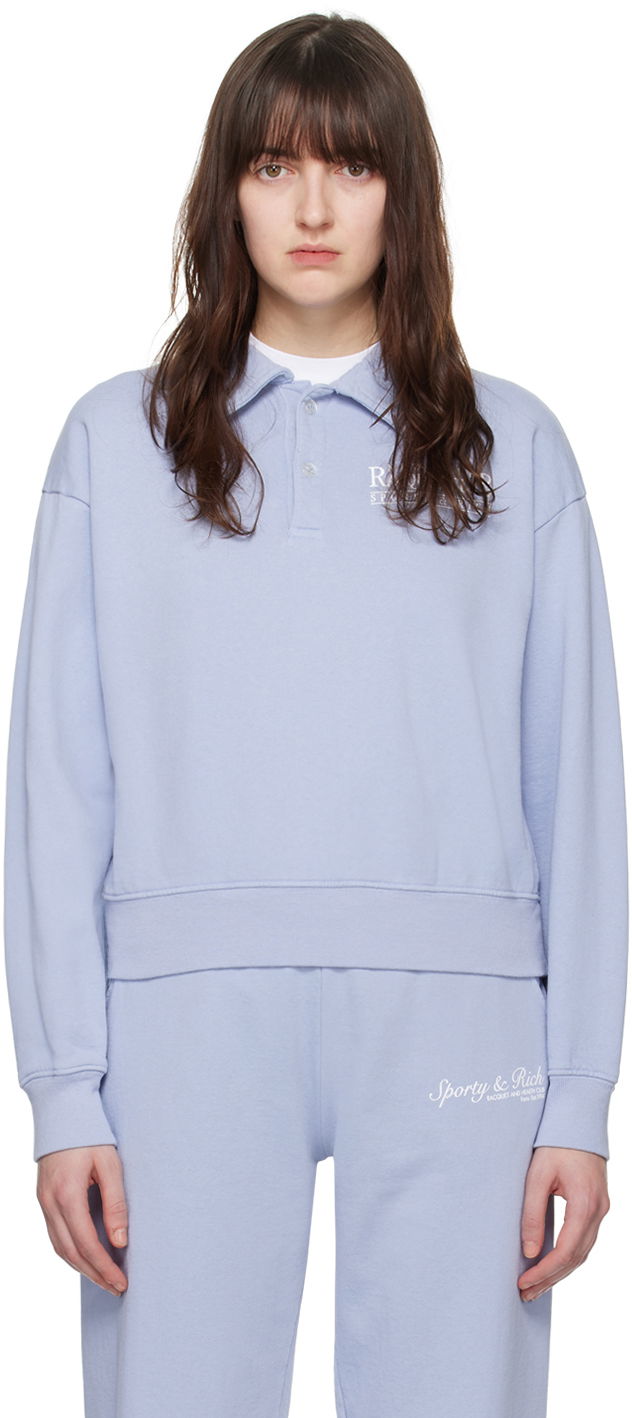 Polo majica Sporty & Rich NY 'Racquet Club' Polo Turkizna | POAW239PW