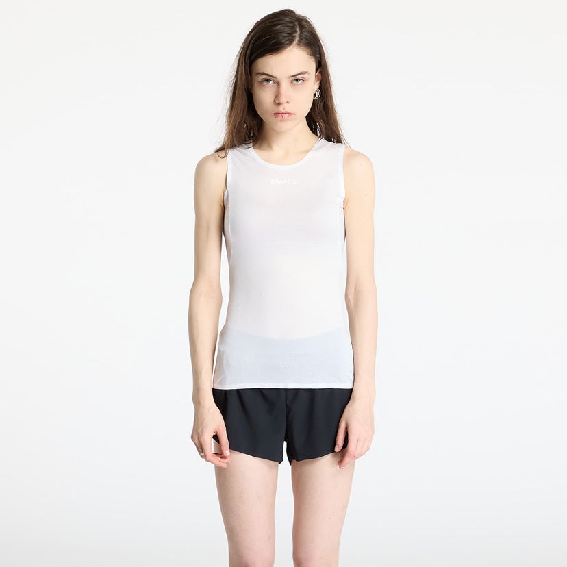 Majica brez rokavov Craft Pro Dry Nanoweight Tank Top Bela | 1908853-900000