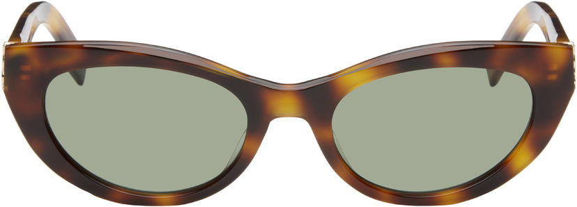 Sončna očala Saint Laurent Tortoiseshell SL M115 Sunglasses Rjava | SL M115-003