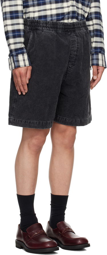 Kratke hlače Carhartt WIP Reynold Corduroy Relaxed Shorts Modra | I034877, 4