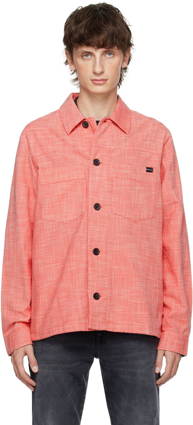 Srajce Paul Smith PS by Paul Smith Pocket Shirt Rdeča | M2R-353Y-L21853, 0