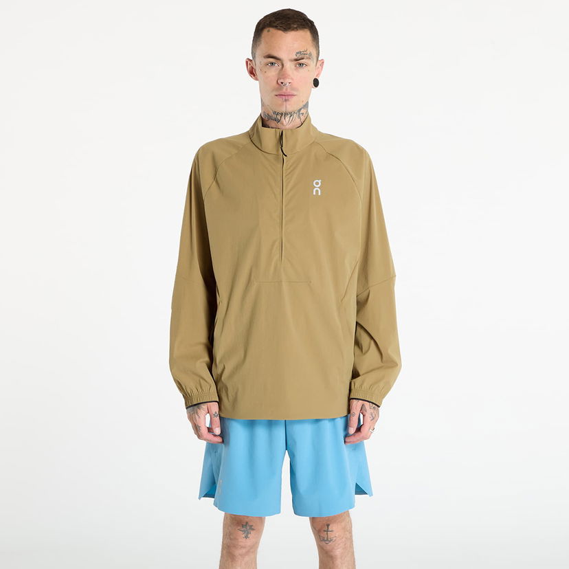 Vetrovka On Running All-Day 1/2 Zip Jacket Bež | 1ME30403850
