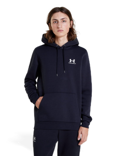 Pulover Under Armour Essential Fleece Hoodie Črna | 1373880-001