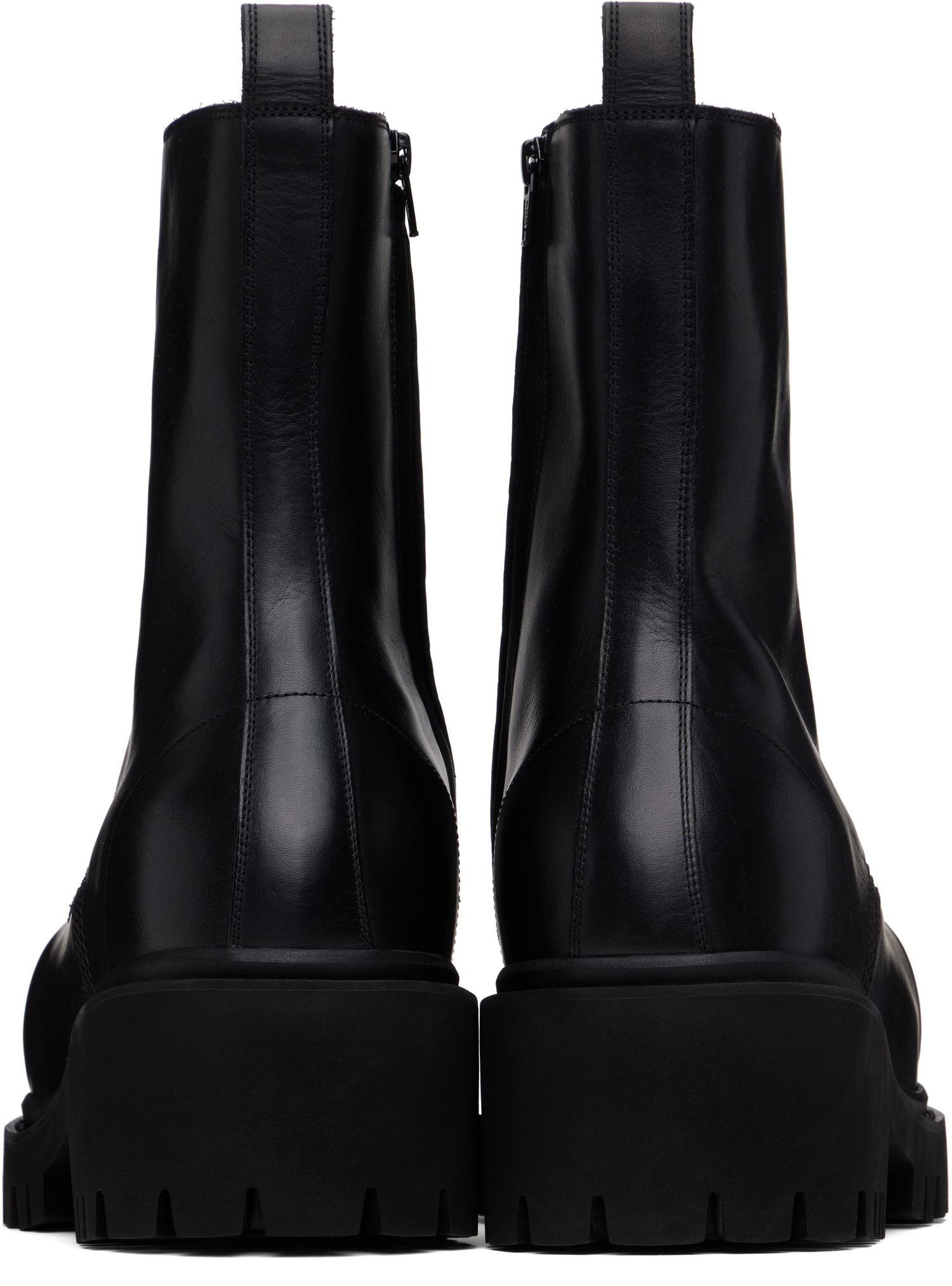 Oblačila Balenciaga Balenciaga Stomper Boots Črna | 805881WCDA01000, 1