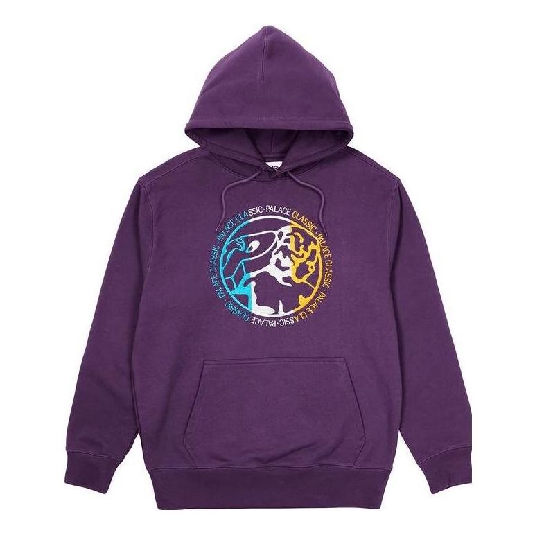 Pulover Palace Classico Graphic Hoodie Lila | P22CS053