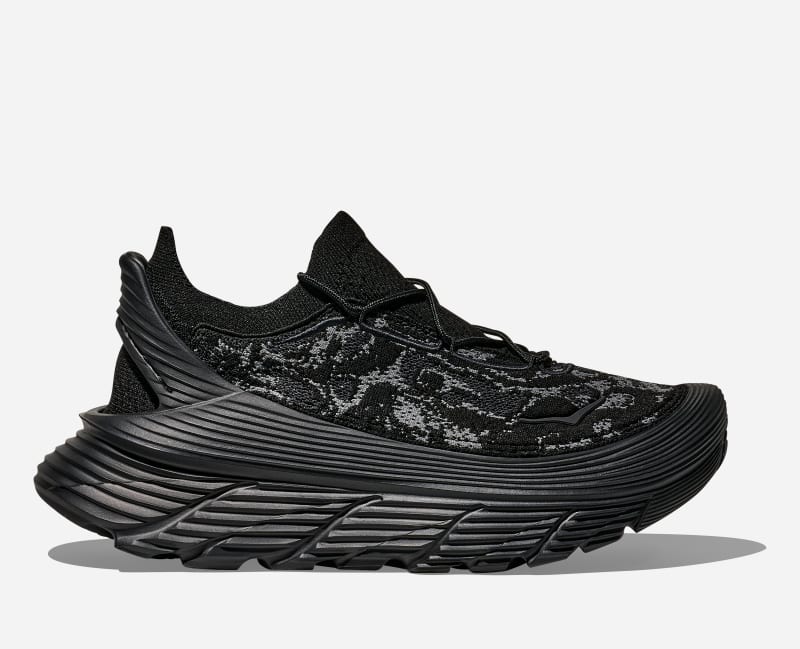 Superge in čevlji Hoka One One Stealth/Tech Restore Chukka, Size 9.5 Črna | 1169150-CRBN