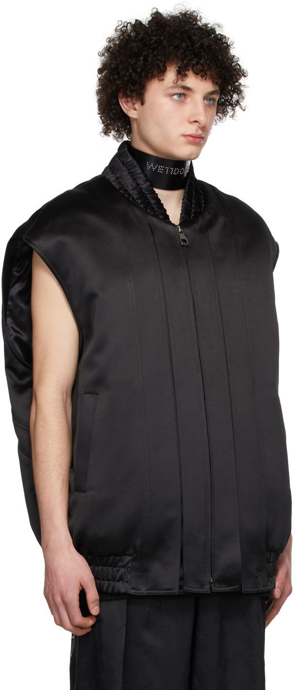 Telovnik We11done We11done Bomber Vest Črna | WD-VT1-22-005-U-BK, 1