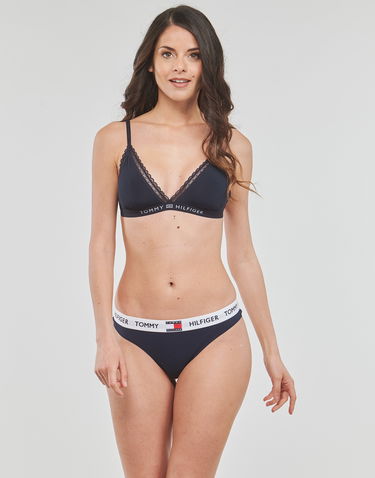 Modrček Tommy Hilfiger Triangle bras and Bralettes UNLINED TRIANGLE Črna | UW0UW04242-DW5-NOOS, 1
