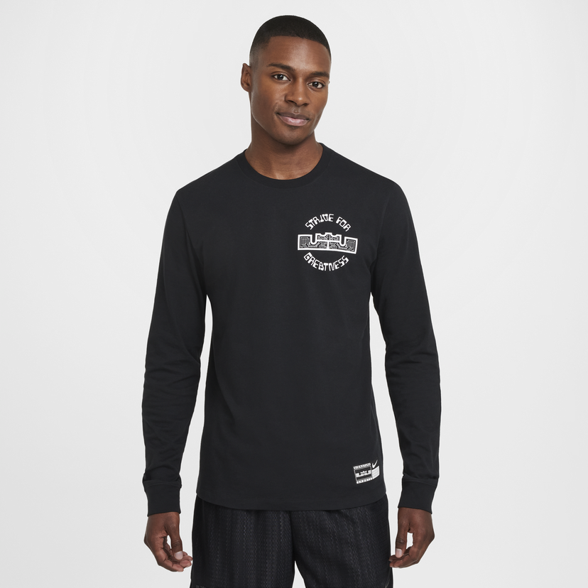 Majica Nike Max90 LeBron Long Sleeve T-Shirt Črna | HF6191-010