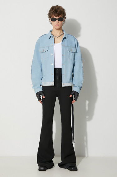 Bomber jakna HERON PRESTON Denim Jacket Modra | HMYE013F23DEN0014500, 1