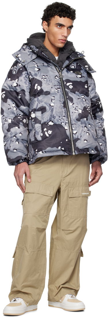 Puhovka AAPE by A Bathing Ape AAPE by A Bathing Ape Aape 29.5 Main Camo Down Jacket Siva | AAPDNM7666XXNBKG, 3