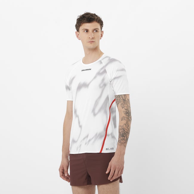Majica Salomon S/LAB Speed T-Shirt Bela | LC2693400, 0