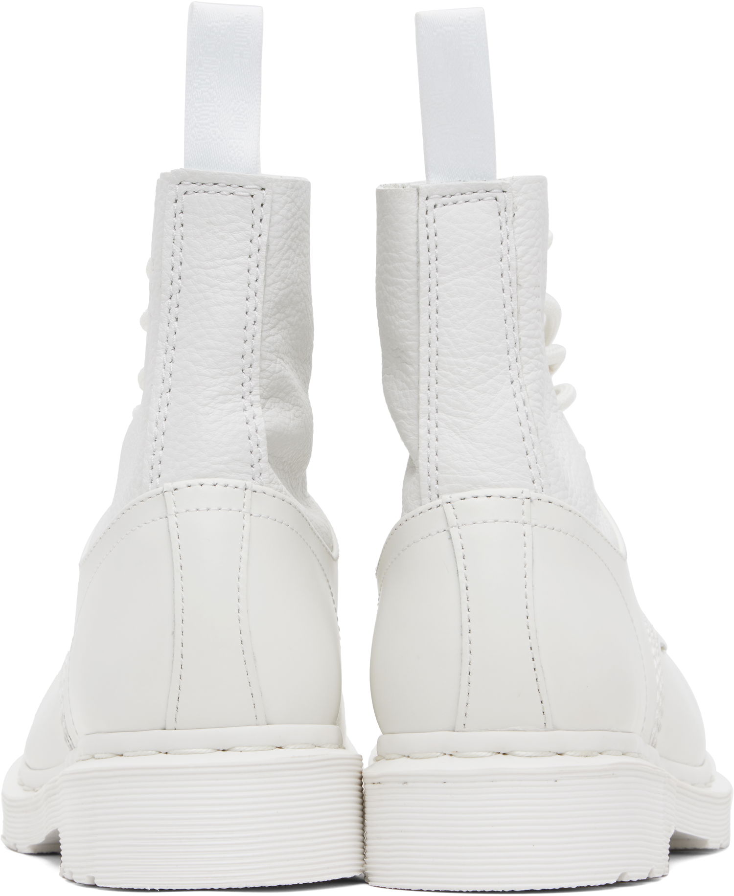 Superge in čevlji Maison Margiela MM6 Maison Margiela x Dr. Martens Edition 1460 Twist Boots Bela | SH3WU0013 P7006, 1