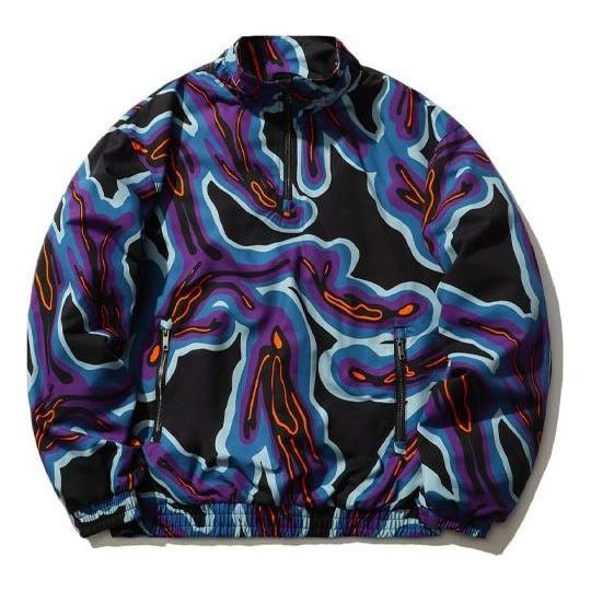 Vetrovka Li-Ning Spring Loose Fit Windbreaker Črna | AAER197-1