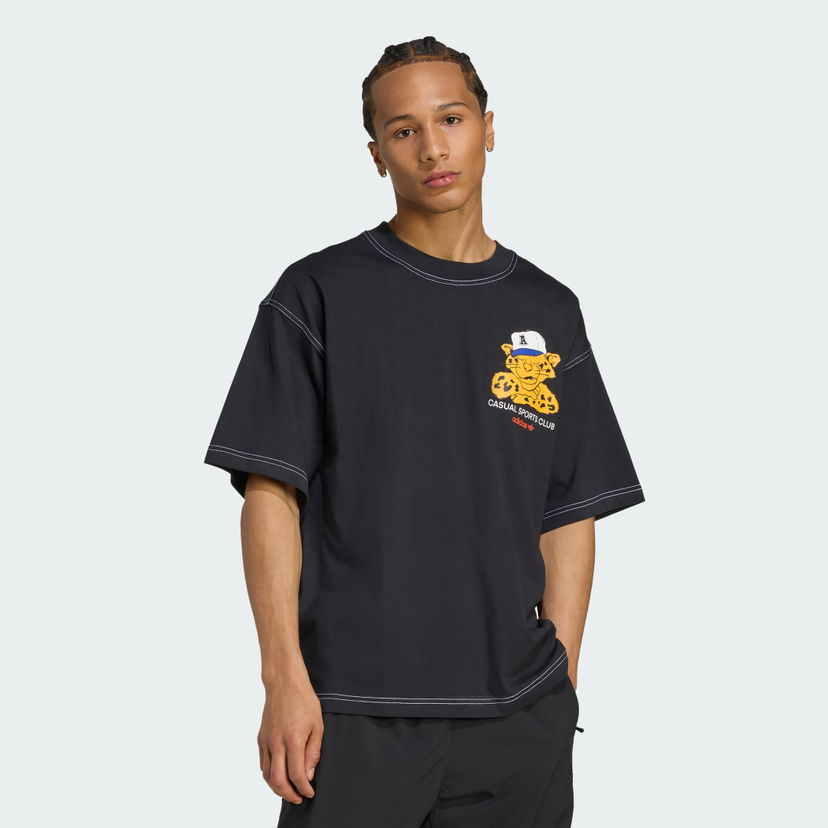 Majica adidas Performance Oversized T-Shirt Črna | JW0159