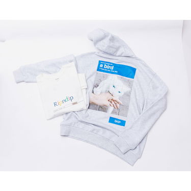 Majica RIPNDIP Rip N Dip A Bird Tee T-Shirt Size M Bela | RNDSUM25136, 4