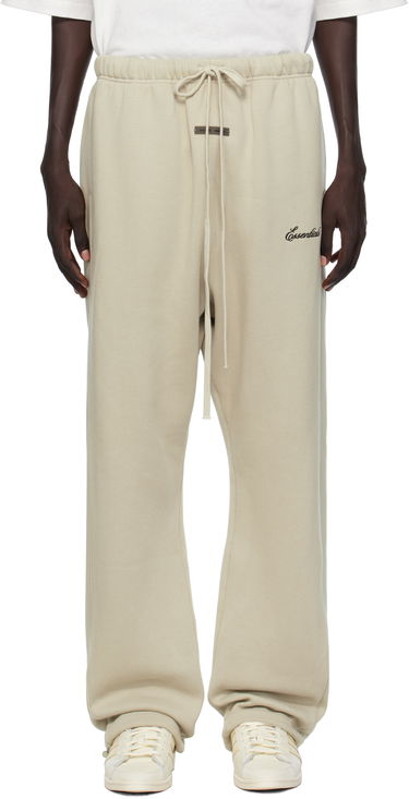 Trenirka Fear of God Fear of God ESSENTIALS Relaxed Fleece Piping Sweatpants Bež | 130SP258066F, 0