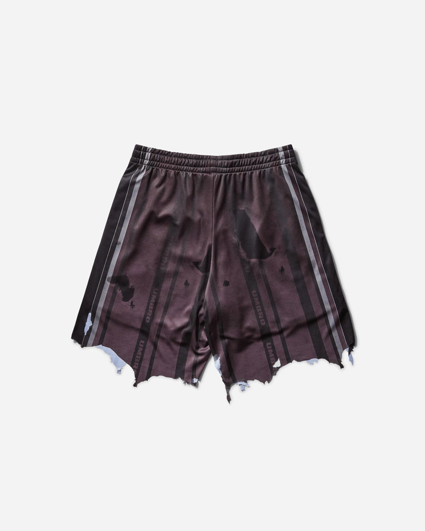 Kratke hlače Umbro Distressed Shorts Rjava | UBMW0364FA230 PLE0004