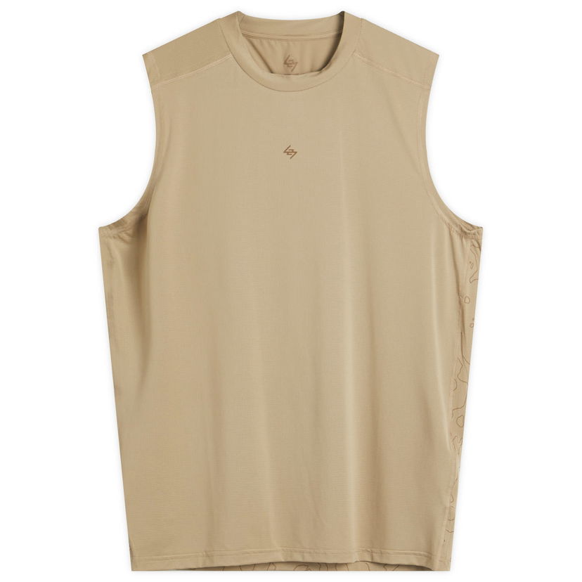 Majica brez rokavov Represent Clo 247 Contour Run Tank Top Bež | 247M4163-25