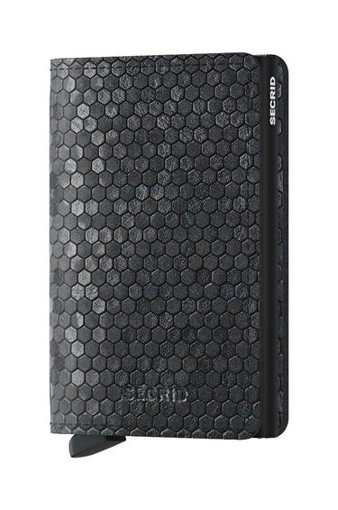 Denarnica Secrid Slimwallet Hexagon Wallet Črna | SHe.Black, 0