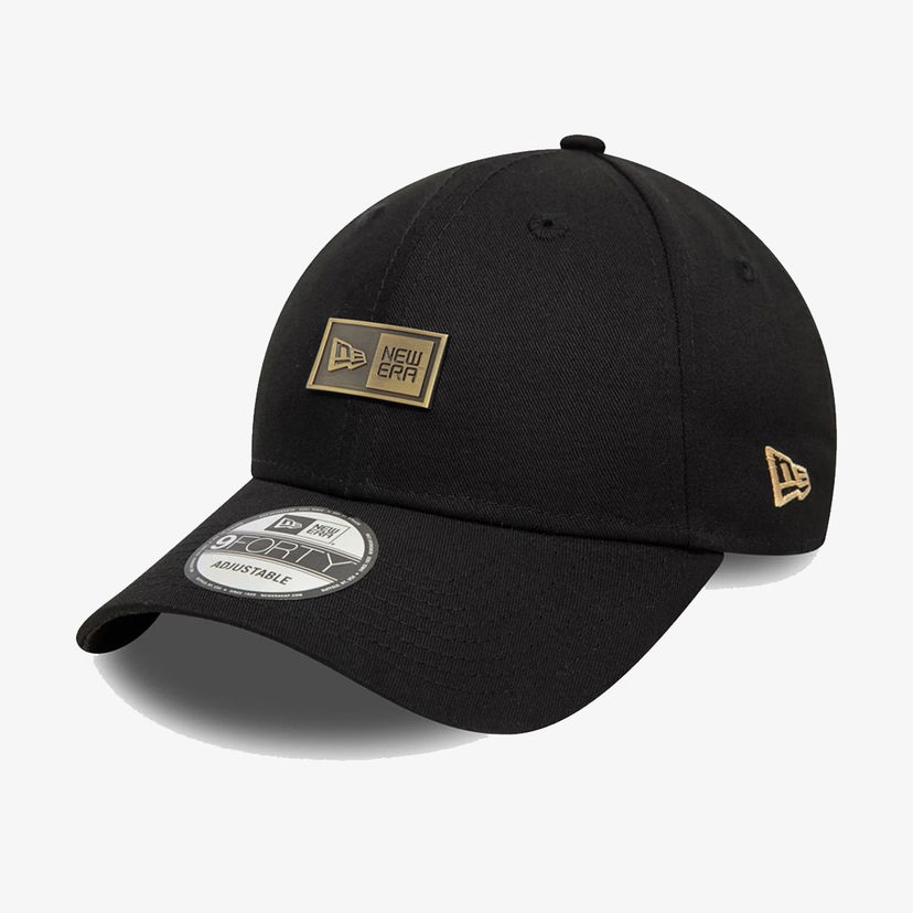 Kapa New Era Adjustable Metal Badge Baseball Cap Črna | 60595304