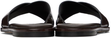 Modni dodatki Aeyde Aeyde Sonia Leather Cross-Strap Sandals Rjava | A11-FS-BRNS08FL62-SS24-953-028, 1