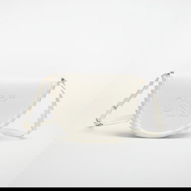 Torba za čez ramo CALVIN KLEIN Calvin Klein Bold Ck Saddle Crossbody Bag Bela | LV04F3221G FUP, 0