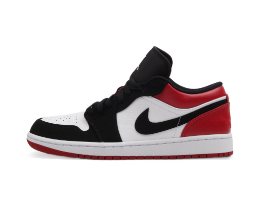 Omejena izdaja Jordan Air Jordan 1 Low "Black Toe" GS Rdeča | 553560-116