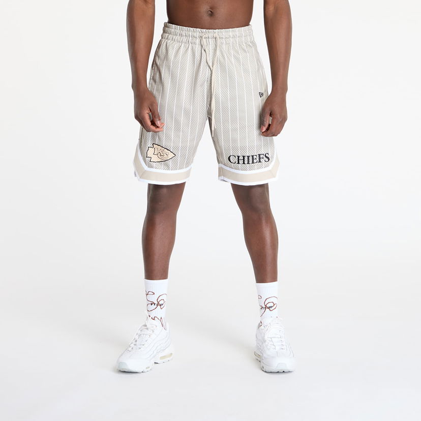 Kratke hlače New Era New Era Kansas City Chiefs NFL Pinstripe Shorts Bež | 60667933