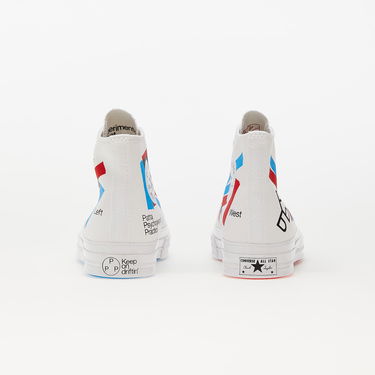 Superge in čevlji Converse Experimental Jetset x Patta x Chuck 70 High Bela | A03173C, 3