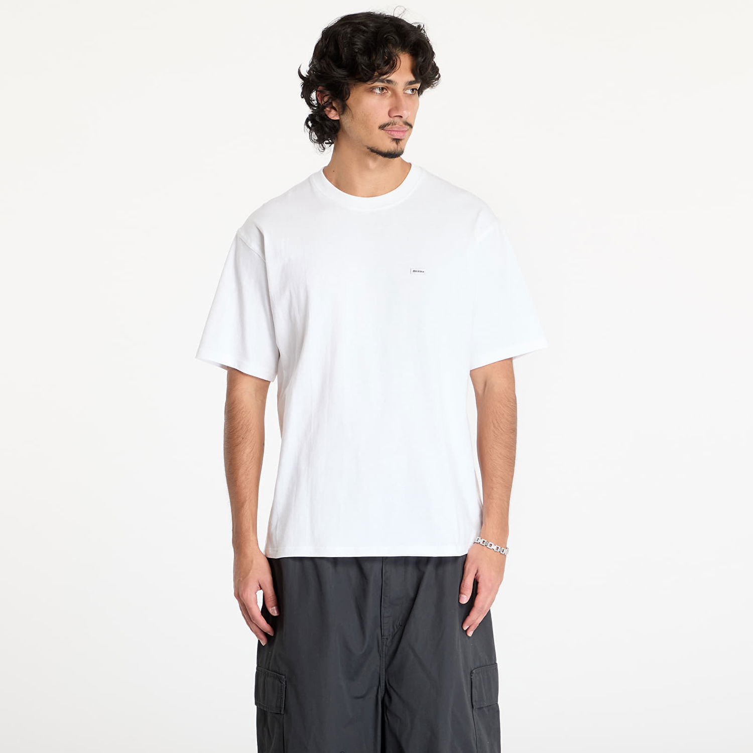Majica Dickies Clancy Heavyweight Short Sleeve T-Shirt Bela | DK0A4Z4L0WH1, 0