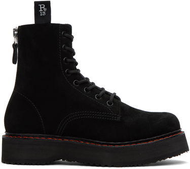 Oblačila R13 R13 Single Stack Boots Črna | R13MS025-S096C, 0