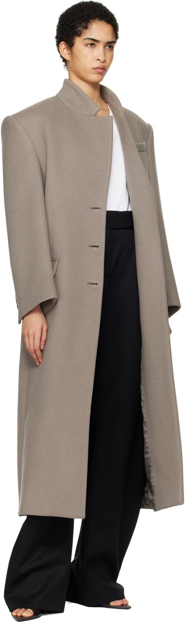 Plašči The Attico Attico Long Coat Siva | 250WCC00081 WWV058AA, 3