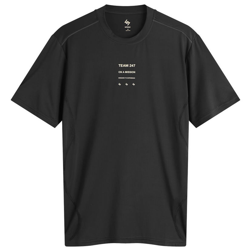 Majica Represent Clo 247 Short Sleeve Runner T-Shirt Črna | 247M100018-01