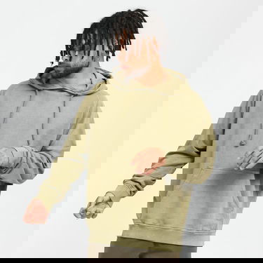 Pulover Urban Classics Overdyed Hoody Zelena | TB4388-khaki, 0