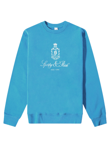 Pulover Sporty & Rich Vendome Sweatshirt Modra | CR835BL