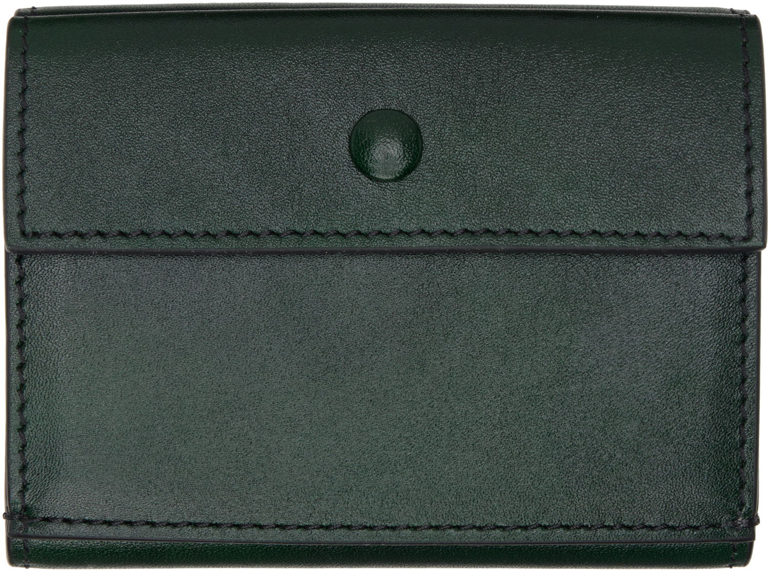 Denarnica Acne Studios Acne Studios Trifold Leather Wallet Zelena | CG0271-, 1