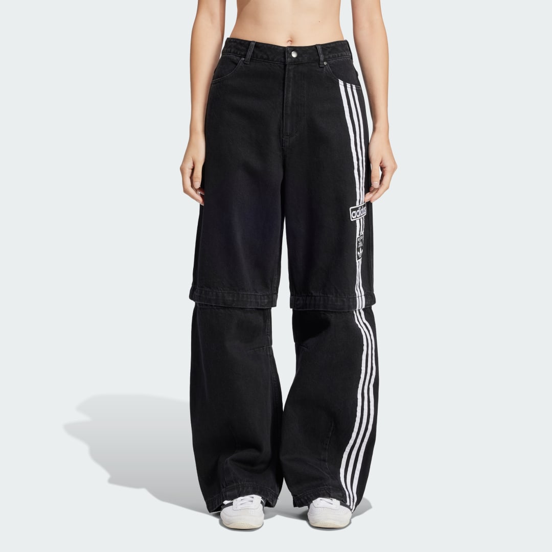 Kavbojke adidas Performance Adibreak Two-In-One Denim Pants Črna | JD0082, 0