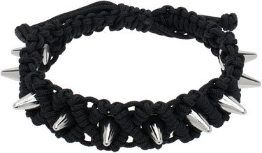 Zapestnica We11done We11done Handmade Studded Bracelet Črna | WD-AJ0-25-599-U-BK, 0