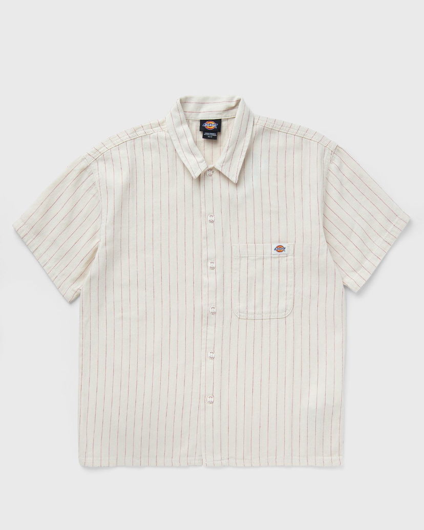 Srajce Dickies Short Sleeve Button-Up Shirt Bela | DK0A4Z7UC481
