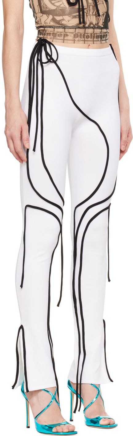 Pajkice Ottolinger Ottolinger Strappy Leggings Bela | 703102, 1