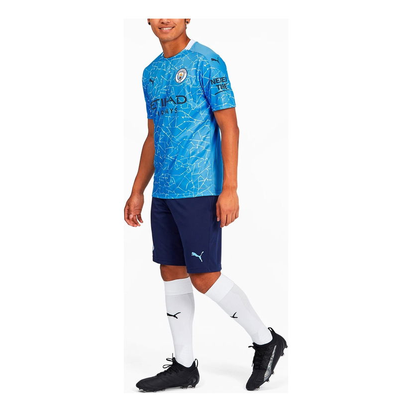 Dres Puma Manchester City 20/21 Fan Edition Home Jersey Modra | 757058-01