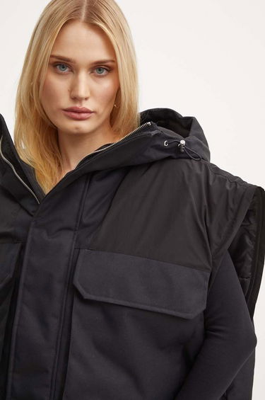 Parka HELIOT EMIL Layered Hooded Puffer Parka Črna | HE.02.098.BLK01, 7