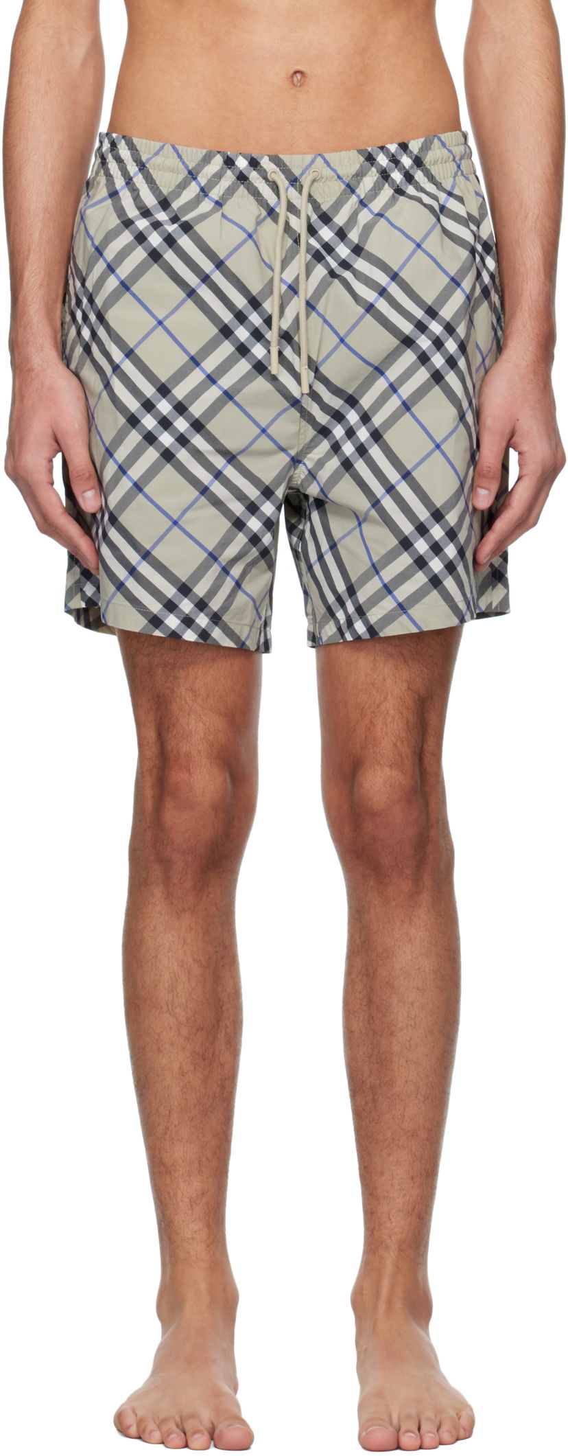 Kopalke Burberry Burberry Check Shorts Bež | 8108202