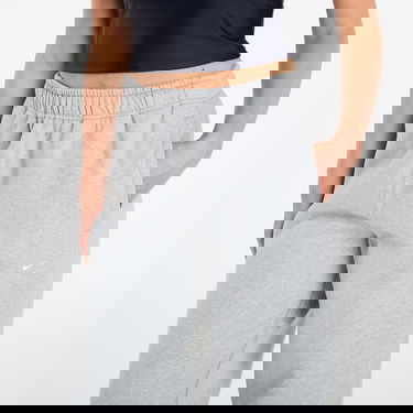 Trenirka Nike Solo Swoosh Open Hem Fleece Sweatpants Siva | HV1090-063, 3