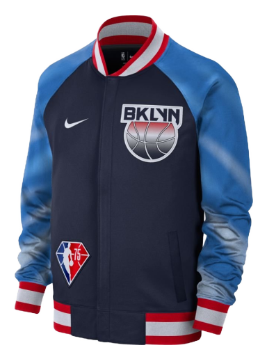 Jakna Nike Dri-FIT Brooklyn Nets Showtime City Edition NBA Jacket Mornarica | DB2437-419