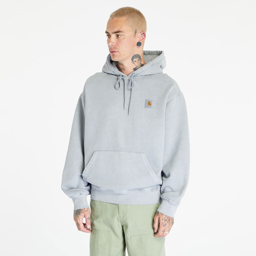 Pulover Carhartt WIP Hooded Vista Sweat Siva | I029523.1NKGD