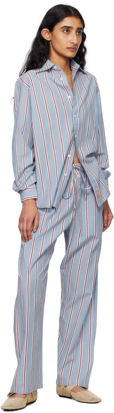 Hlače Bode Bode Regatta Stripe Pyjama Pants Modra | MRS25BT067, 3